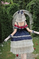 画像17: 【送料無料】LS306白雪姫リボンレースベールクリップ《予約受付》【計5000円以上】 (17)