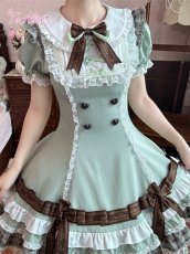 画像17: 【送料無料】L1839 ショコラトリーワンピース《予約受付》 (17)