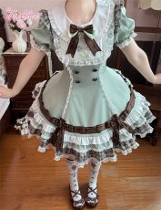 画像18: 【送料無料】L1839 ショコラトリーワンピース《予約受付》 (18)