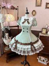 画像6: 【送料無料】L1839 ショコラトリーワンピース《予約受付》 (6)