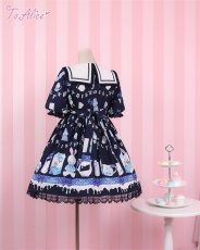画像4: 【送料無料】L229 Milkプリントワンピース《予約受付》 (4)