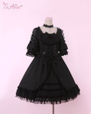 画像10: 【Last one】【ToAlice】L307薔薇協奏曲ドレス【30％OFF】 (10)