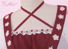 画像7: 【ToAlice】L340金魚姫レイヤード和風ワンピース【30％OFF】 (7)