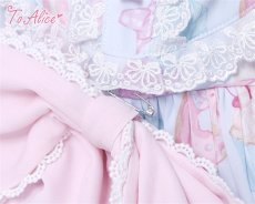 画像4: 【送料無料】L480 Sweetsプリントジャンパースカート《予約受付》 (4)