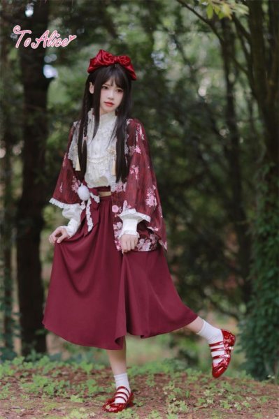 ToAlice】L523兎×矢羽根柄和風羽織【50％OFF】 - To Alice