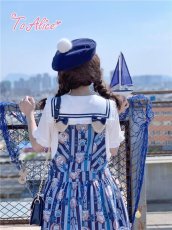 画像17: 【ToAlice】L556マリンドッグサロペット【本店・通販限定】【50%OFF】 (17)