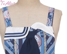 画像4: 【ToAlice】L556マリンドッグサロペット【本店・通販限定】【50%OFF】 (4)