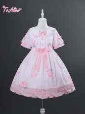 画像3: 【ToAlice】L563フルーツキャットワンピース【60％OFF】 (3)