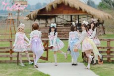 画像13: 【ToAlice】L751スイーツドームサロペットスカート (13)