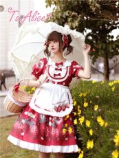 画像8: 【Last one】【ToAlice】L754摘みたていちごのワンピース (8)