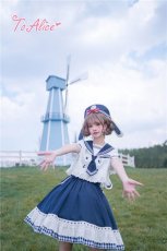 画像15: 【ToAlice】L760うさみみセーラートップス【30%OFF】 (15)