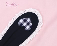 画像3: 【ToAlice】L760うさみみセーラートップス【30%OFF】 (3)