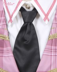 画像12: 【ToAlice】L774タータンチェック切り替えロックワンピース (12)