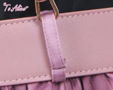 画像15: 【ToAlice】L774タータンチェック切り替えロックワンピース (15)