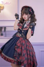 画像23: 【ToAlice】L774タータンチェック切り替えロックワンピース (23)