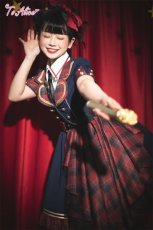 画像28: 【ToAlice】L774タータンチェック切り替えロックワンピース (28)