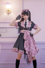 画像29: 【ToAlice】L774タータンチェック切り替えロックワンピース (29)