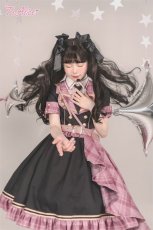 画像34: 【ToAlice】L774タータンチェック切り替えロックワンピース (34)