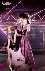 画像38: 【ToAlice】L774タータンチェック切り替えロックワンピース (38)