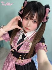 画像42: 【ToAlice】L774タータンチェック切り替えロックワンピース (42)