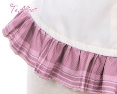 画像8: 【ToAlice】L789タータンチェックアイドルブラウス (8)