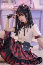 画像17: 【ToAlice】L791タータンチェックサス付きスカート (17)