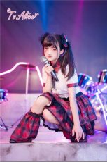 画像20: 【ToAlice】L789タータンチェックアイドルブラウス (20)