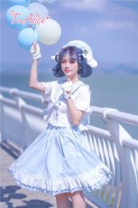 画像14: 【ToAlice】ギンガムチェック切り替えフリルスカート【30%OFF】 (14)