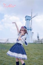 画像17: 【ToAlice】ギンガムチェック切り替えフリルスカート【30%OFF】 (17)