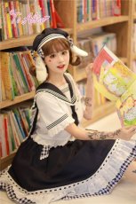 画像20: 【ToAlice】ギンガムチェック切り替えフリルスカート【30%OFF】 (20)