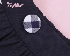 画像5: 【ToAlice】ギンガムチェック切り替えフリルスカート【30%OFF】 (5)