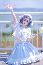 画像10: 【ToAlice】ギンガムチェック切り替えフリルスカート【30%OFF】 (10)