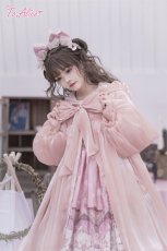 画像31: 【送料無料】L959シフォンフード付きバルーンアウター《予約受付》 (31)