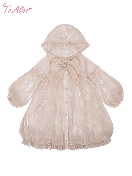 ToAlice】L959シフォンフード付きバルーンアウター【50%OFF】 - To Alice