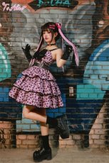画像25: 【ToAlice】L999ハートレオパードティアードジャンパースカート【30％OFF】 (25)