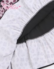 画像16: 【ToAlice】L999ハートレオパードティアードジャンパースカート【30％OFF】 (16)