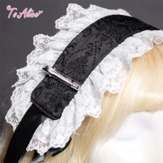 画像2: 【ToAlice】LS10薔薇レースヘッドドレス (2)