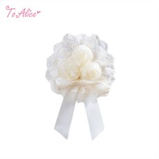 画像1: 【To Alice】LS121ローズブーケブローチ (1)