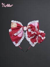 画像2: 【ToAlice】LS136 Sweets Partyリボンカチューシャ (2)