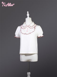 Last one】【ToAlice】LS140 Strawberry麦わらヘッドドレス - To Alice