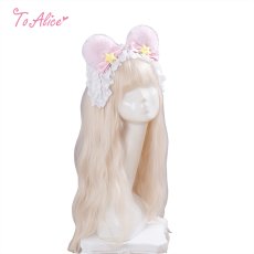 画像1: 【送料無料】LS188 ゆめかわくまヘッドドレス《予約受付》【計5000円以上】 (1)