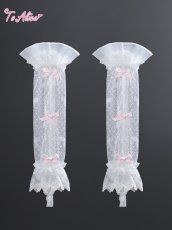 画像4: 【To Alice】LS207レース×リボンアームカバー (4)