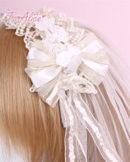 画像5: 【ToAlice】LS22薔薇協奏曲ベール付きカチューシャ (5)