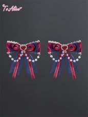 画像2: 【送料無料】LS249 SnowWhiteリボンクリップセット【計5000円以上】 (2)