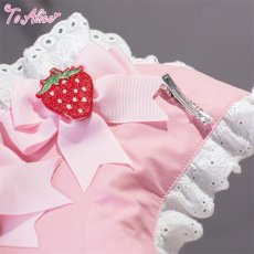 画像4: 【ToAlice】LS99 StrawberryRibbonハーフボンネット【30%OFF】 (4)