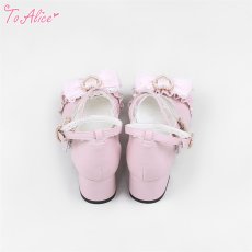 画像5: 【ToAlice】LZ1パールハートリボンパンプス (5)