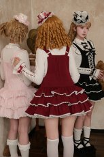 画像32: 【ToAlice】お人形さんティアードサロペットスカート (32)