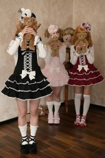 画像27: 【ToAlice】お人形さんティアードサロペットスカート (27)