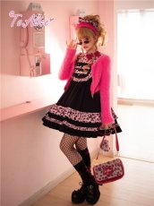 画像10: 【Last one】【ToAlice】P734ハートチェーンレオパードミニバッグ【50％OFF】 (10)