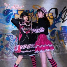 画像13: 【Last one】【ToAlice】P734ハートチェーンレオパードミニバッグ【50％OFF】 (13)